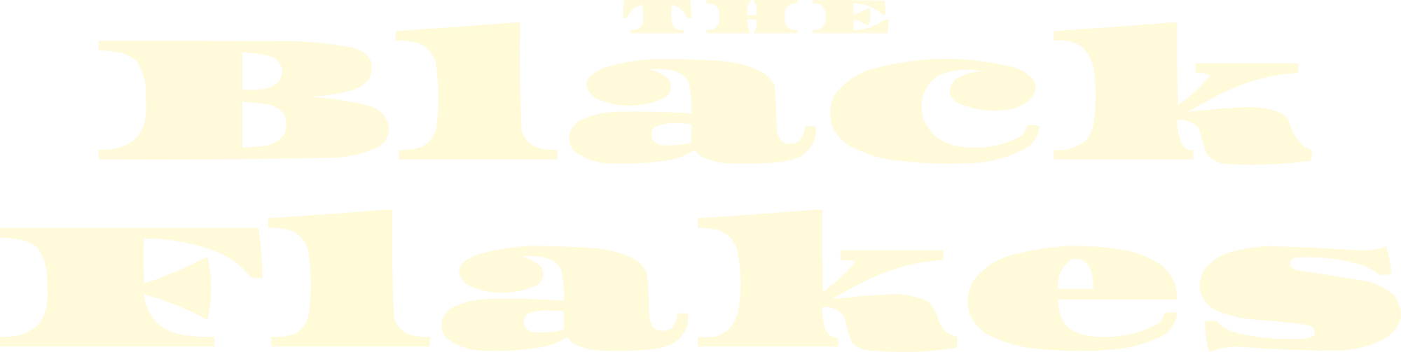 The Black Flakes Logo